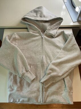 Aritzia Cozy Fleece Boyfriend Zip Up